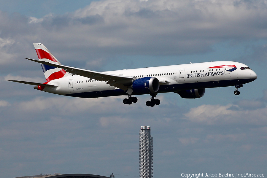 British Airways Boeing 787-9 Dreamliner (G-ZBKB) | Photo 185579