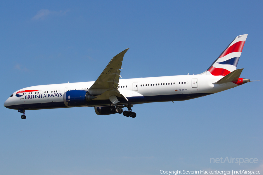 British Airways Boeing 787-9 Dreamliner (G-ZBKB) | Photo 205168