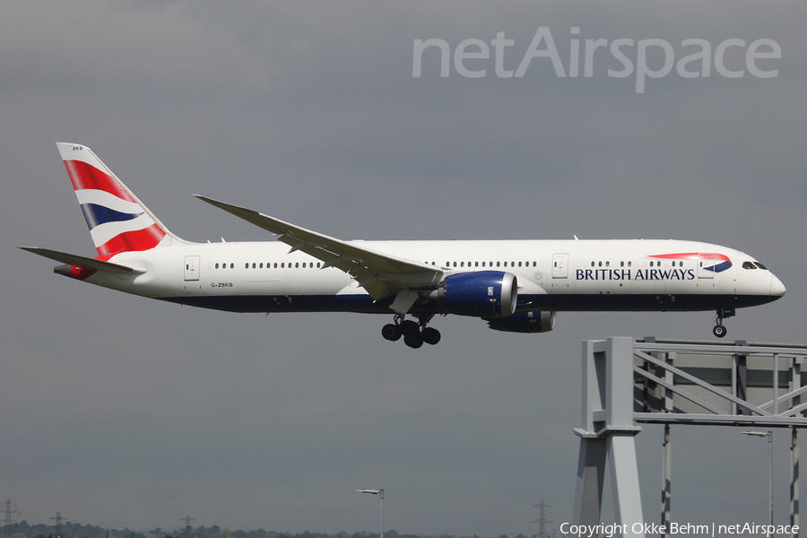 British Airways Boeing 787-9 Dreamliner (G-ZBKB) | Photo 335367