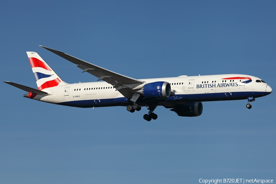 British Airways Boeing 787-9 Dreamliner (G-ZBKC) | Photo 409713