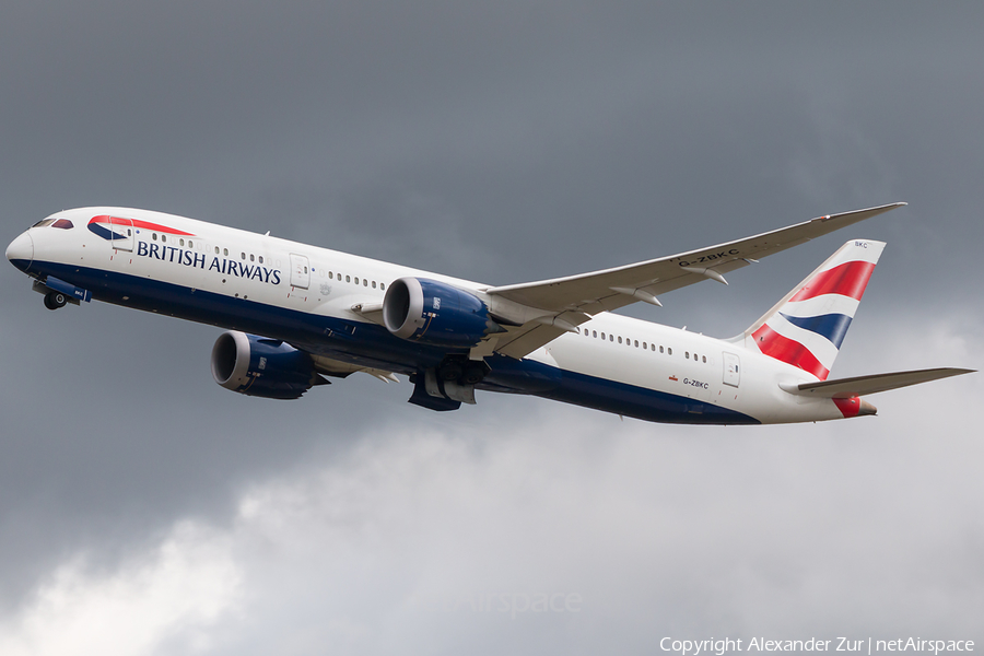 British Airways Boeing 787-9 Dreamliner (G-ZBKC) | Photo 344379