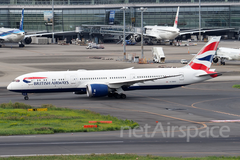 British Airways Boeing 787-9 Dreamliner (G-ZBKD) at  Tokyo - Haneda International, Japan