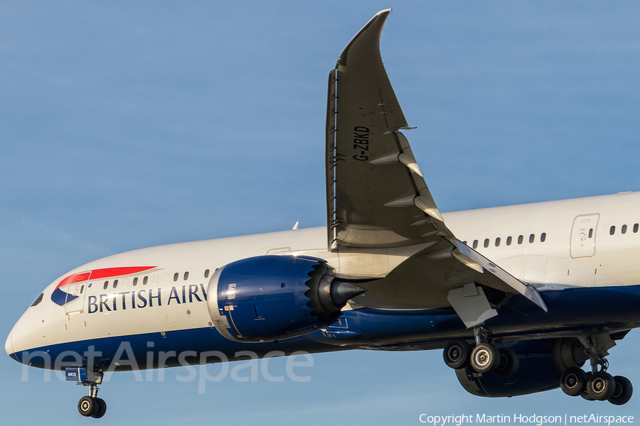 British Airways Boeing 787-9 Dreamliner (G-ZBKD) | Photo 131287