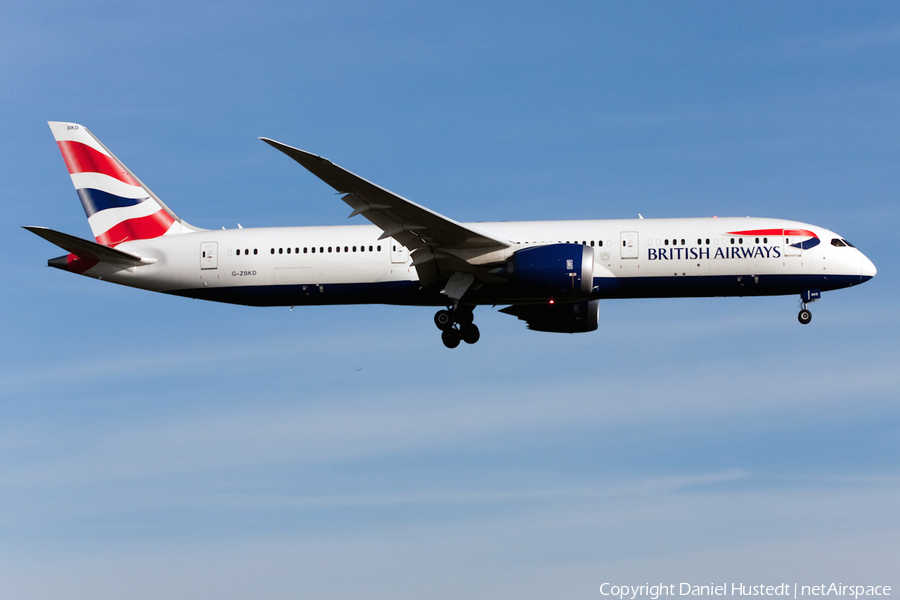 British Airways Boeing 787-9 Dreamliner (G-ZBKD) | Photo 484584
