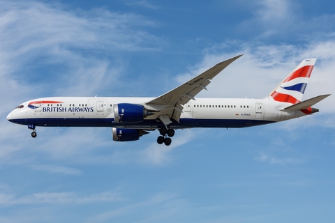 British Airways Boeing 787-9 Dreamliner (G-ZBKD) at  San Jose - Norman Y. Mineta International, United States