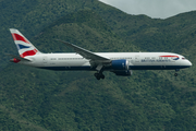 British Airways Boeing 787-9 Dreamliner (G-ZBKE) at  Hong Kong - Chek Lap Kok International, Hong Kong