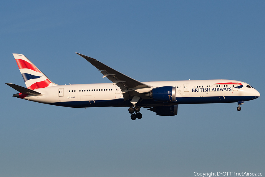 British Airways Boeing 787-9 Dreamliner (G-ZBKE) | Photo 141259