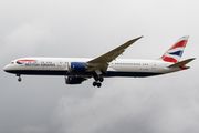 British Airways Boeing 787-9 Dreamliner (G-ZBKE) at  London - Heathrow, United Kingdom