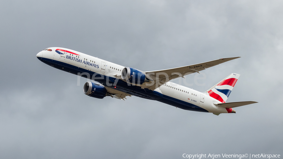 British Airways Boeing 787-9 Dreamliner (G-ZBKE) | Photo 353518
