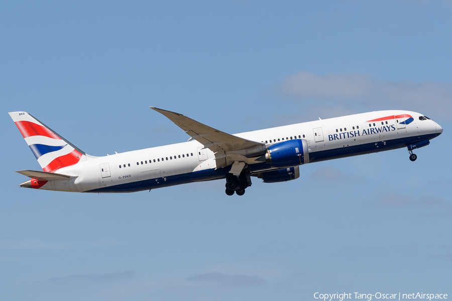 British Airways Boeing 787-9 Dreamliner (G-ZBKE) | Photo 538287