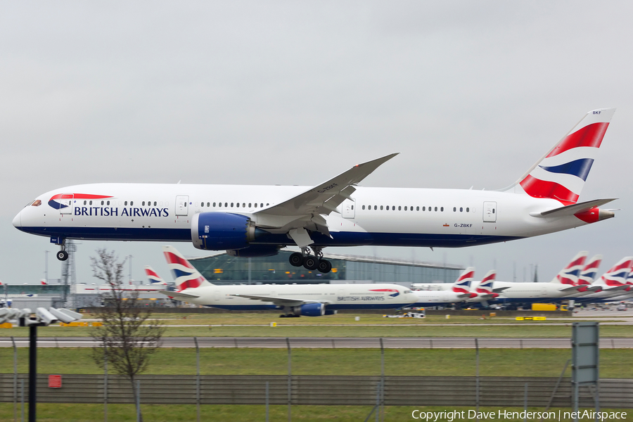 British Airways Boeing 787-9 Dreamliner (G-ZBKF) | Photo 102670