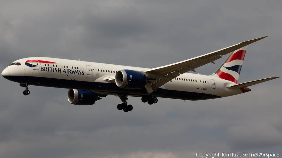 British Airways Boeing 787-9 Dreamliner (G-ZBKF) | Photo 328154