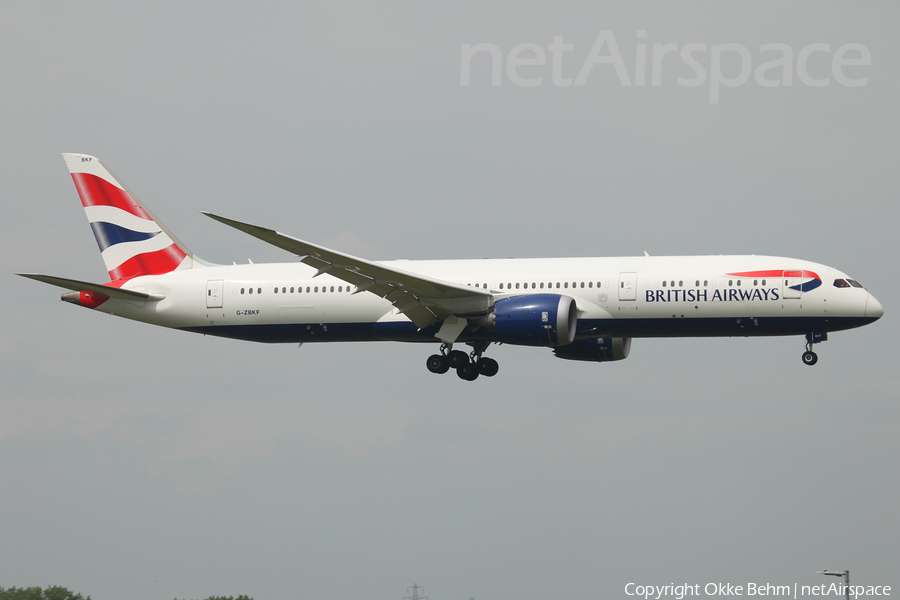 British Airways Boeing 787-9 Dreamliner (G-ZBKF) | Photo 335368