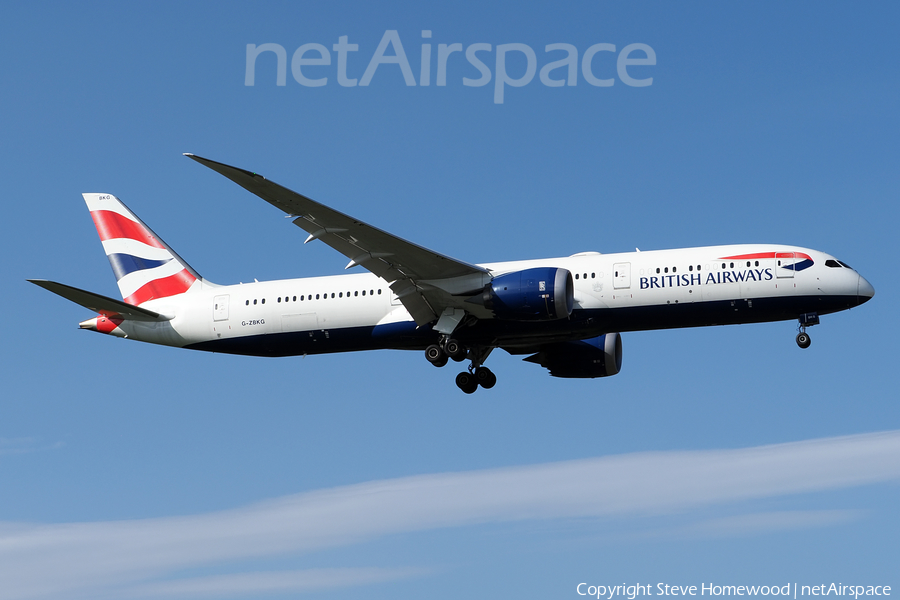 British Airways Boeing 787-9 Dreamliner (G-ZBKG) | Photo 525181