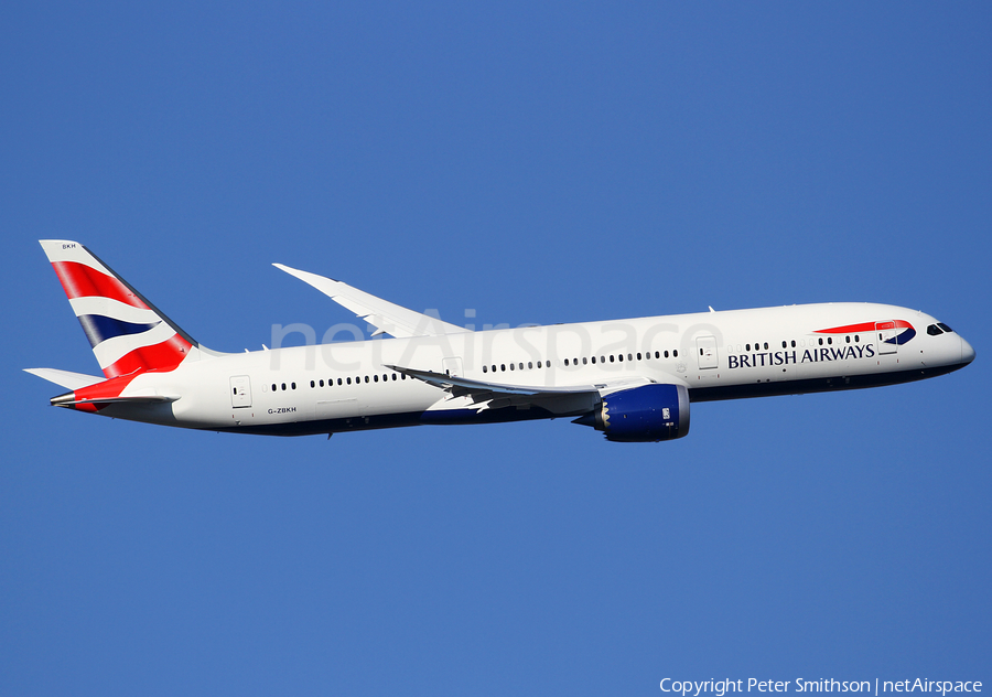 British Airways Boeing 787-9 Dreamliner (G-ZBKH) | Photo 225878