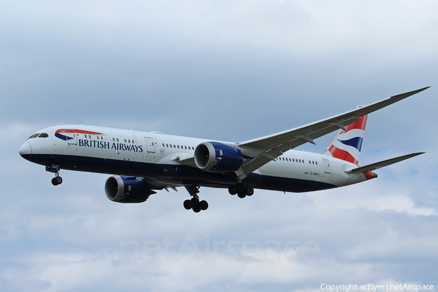 British Airways Boeing 787-9 Dreamliner (G-ZBKH) | Photo 454175