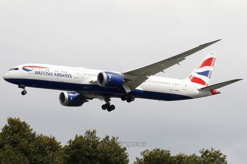 British Airways Boeing 787-9 Dreamliner (G-ZBKH) at  Singapore - Changi, Singapore