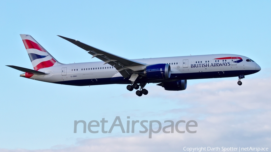 British Airways Boeing 787-9 Dreamliner (G-ZBKI) | Photo 182263