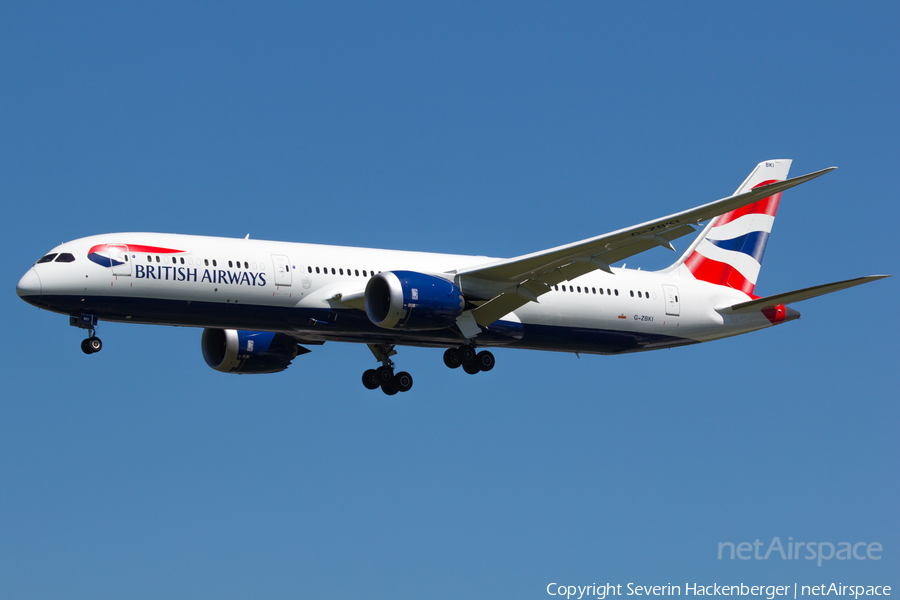 British Airways Boeing 787-9 Dreamliner (G-ZBKI) | Photo 205464