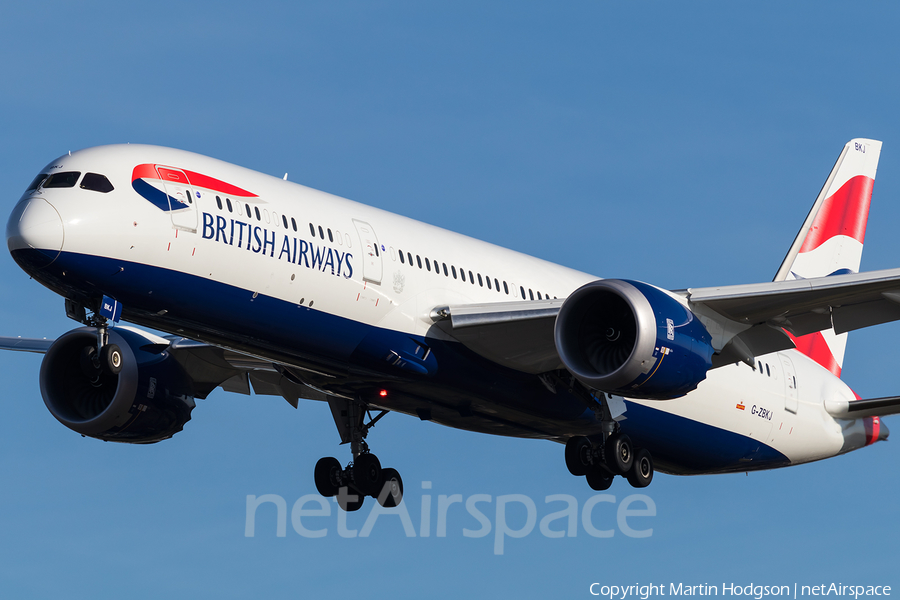 British Airways Boeing 787-9 Dreamliner (G-ZBKJ) | Photo 130241