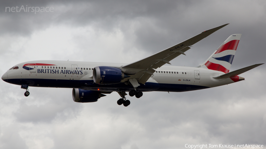 British Airways Boeing 787-9 Dreamliner (G-ZBKJ) | Photo 361056