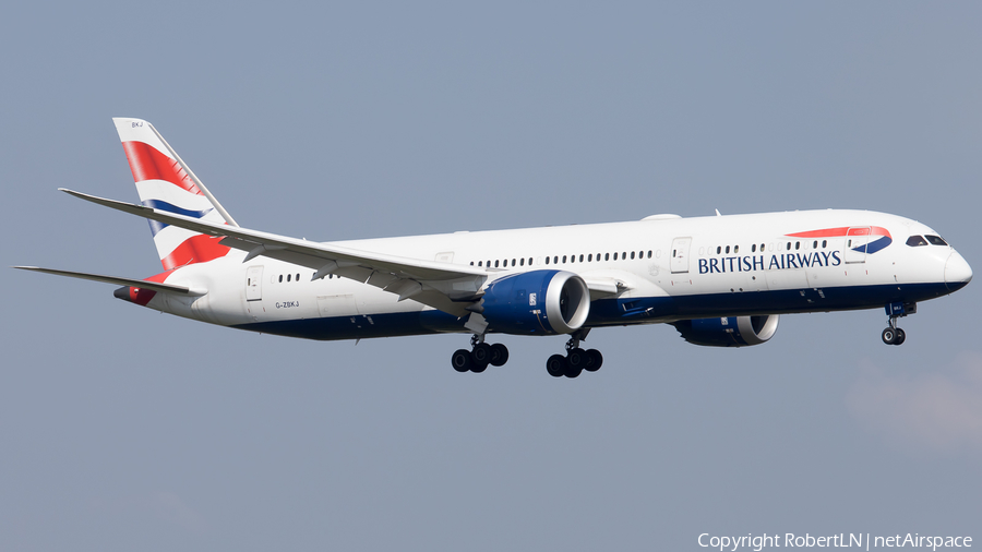 British Airways Boeing 787-9 Dreamliner (G-ZBKJ) | Photo 594790