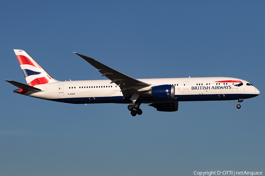 British Airways Boeing 787-9 Dreamliner (G-ZBKK) | Photo 141642
