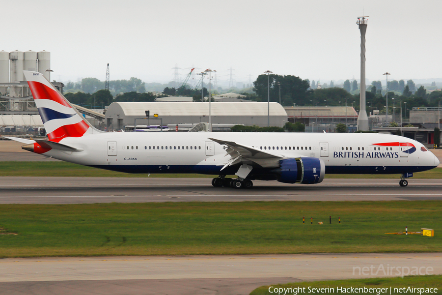 British Airways Boeing 787-9 Dreamliner (G-ZBKK) | Photo 205193