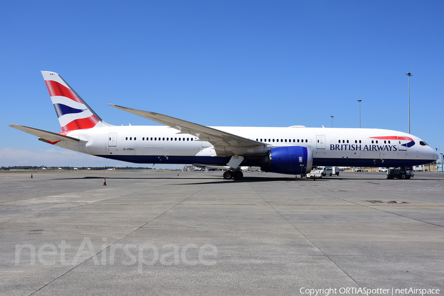 British Airways Boeing 787-9 Dreamliner (G-ZBKL) | Photo 535494