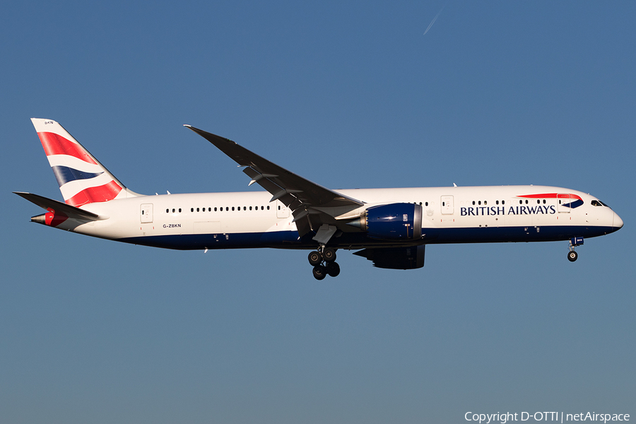 British Airways Boeing 787-9 Dreamliner (G-ZBKN) | Photo 141653