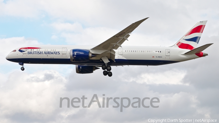 British Airways Boeing 787-9 Dreamliner (G-ZBKO) | Photo 182267