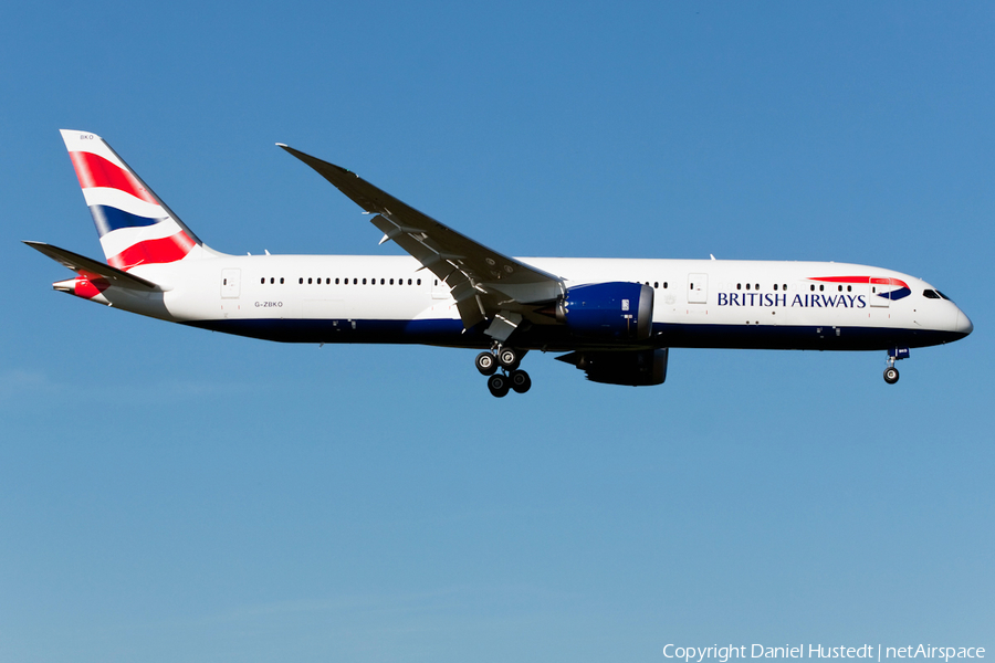 British Airways Boeing 787-9 Dreamliner (G-ZBKO) | Photo 484589