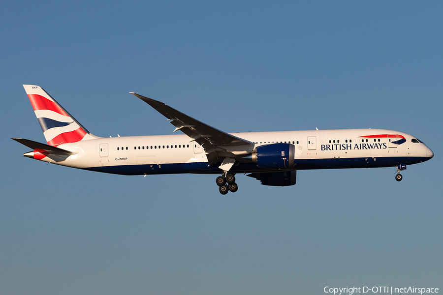 British Airways Boeing 787-9 Dreamliner (G-ZBKP) | Photo 142270