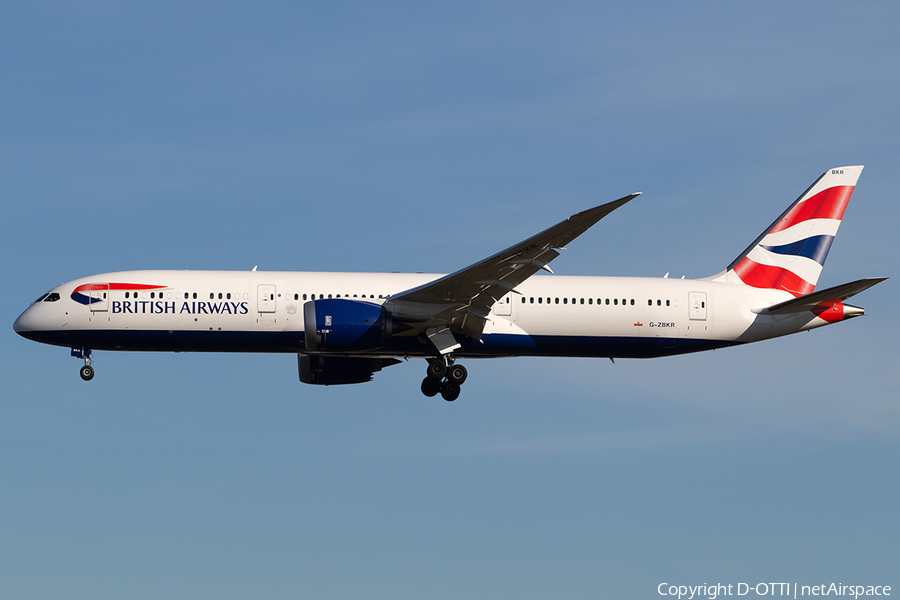 British Airways Boeing 787-9 Dreamliner (G-ZBKR) | Photo 266462