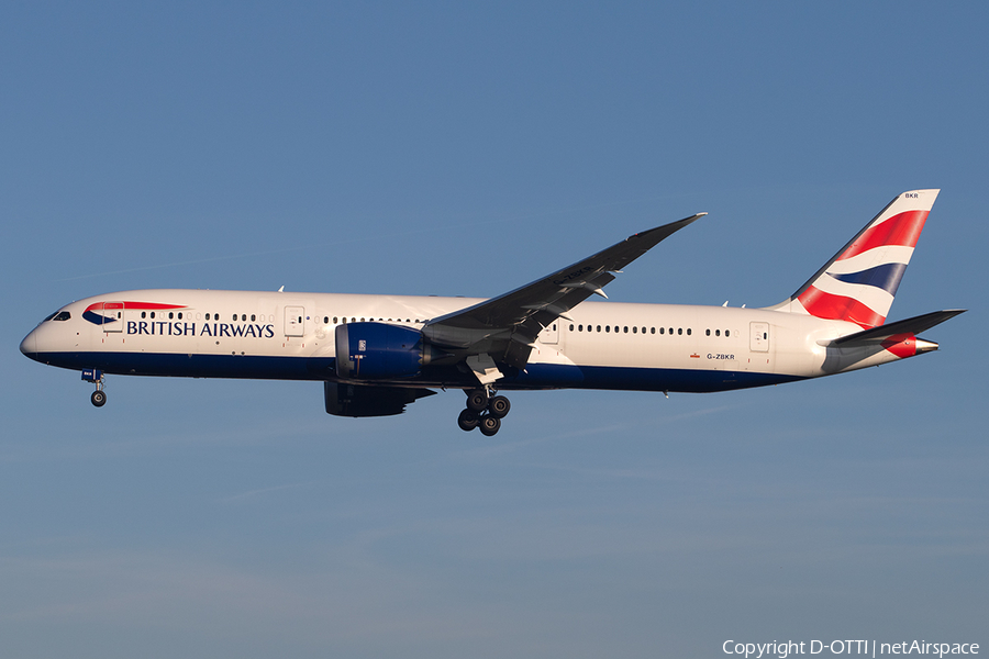 British Airways Boeing 787-9 Dreamliner (G-ZBKR) | Photo 295157