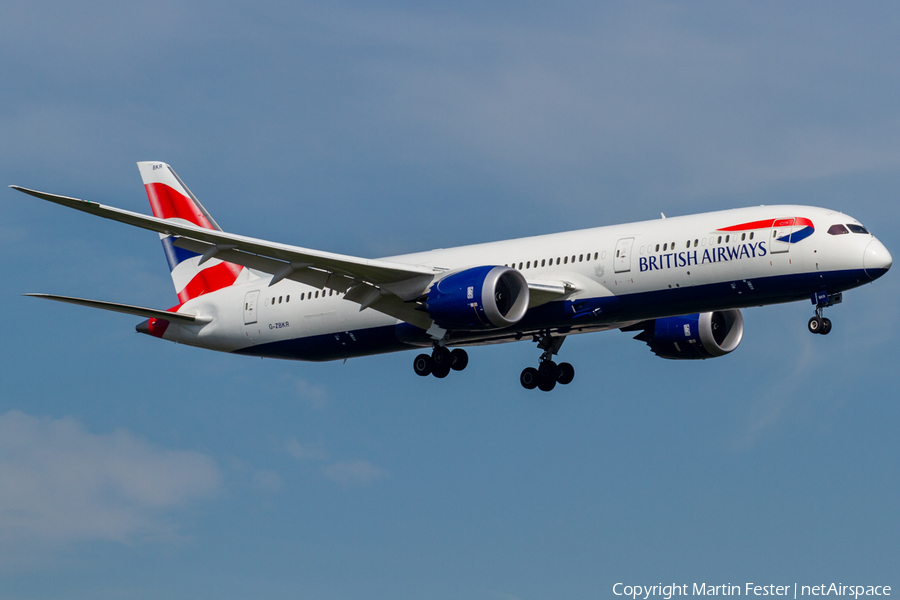 British Airways Boeing 787-9 Dreamliner (G-ZBKR) | Photo 345464