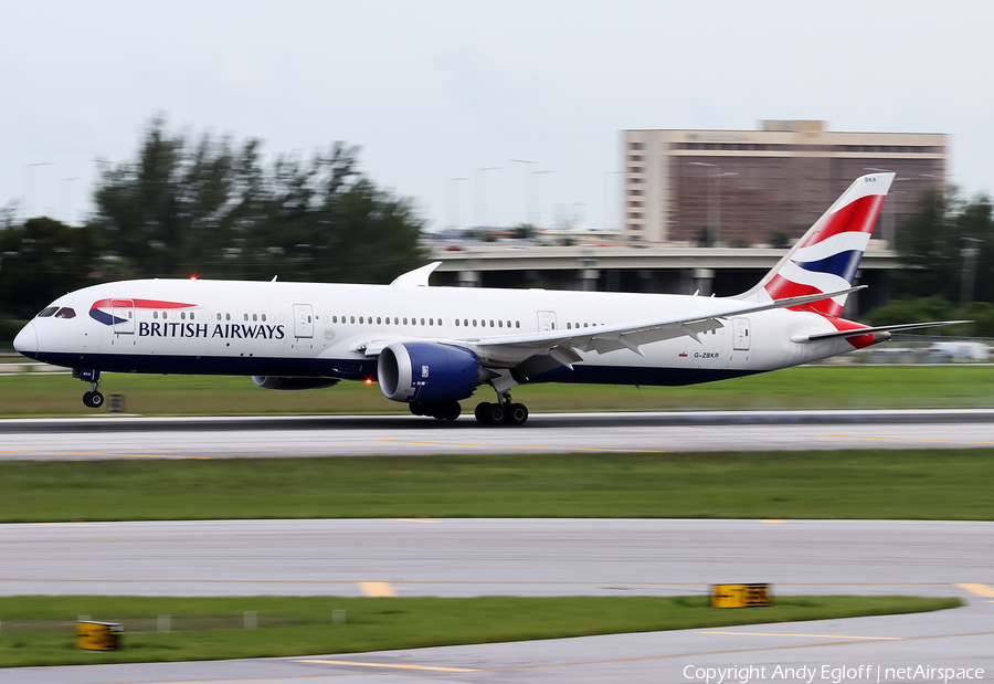 British Airways Boeing 787-9 Dreamliner (G-ZBKR) | Photo 397278
