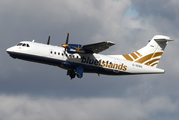 Blue Islands ATR 42-320 (G-ZEBS) at  Manchester - International (Ringway), United Kingdom