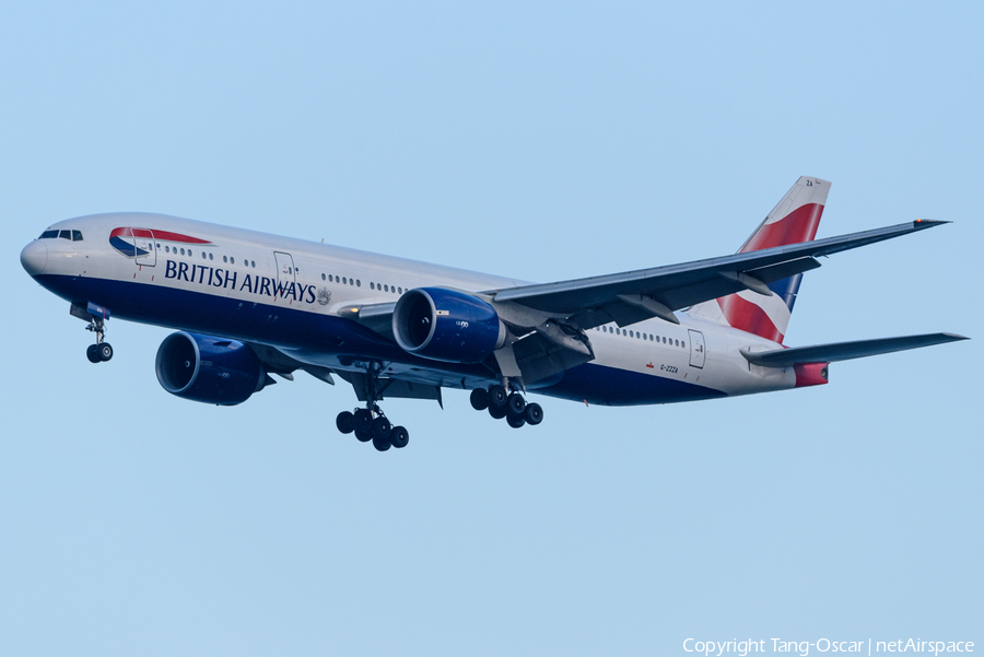 British Airways Boeing 777-236 (G-ZZZA) | Photo 378874