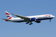 British Airways Boeing 777-236 (G-ZZZA) at  New York - John F. Kennedy International, United States
