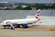 British Airways Boeing 777-236 (G-ZZZA) at  London - Heathrow, United Kingdom