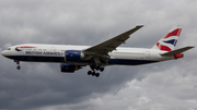British Airways Boeing 777-236 (G-ZZZA) at  London - Heathrow, United Kingdom