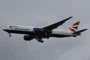 British Airways Boeing 777-236 (G-ZZZB) at  London - Heathrow, United Kingdom