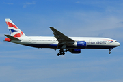 British Airways Boeing 777-236 (G-ZZZB) at  London - Heathrow, United Kingdom