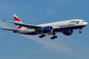 British Airways Boeing 777-236 (G-ZZZB) at  London - Heathrow, United Kingdom