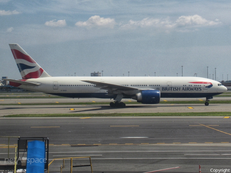 British Airways Boeing 777-236 (G-ZZZC) | Photo 343308