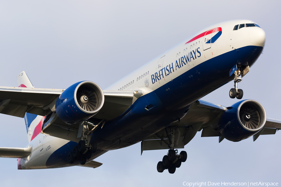 British Airways Boeing 777-236 (G-ZZZC) | Photo 100523