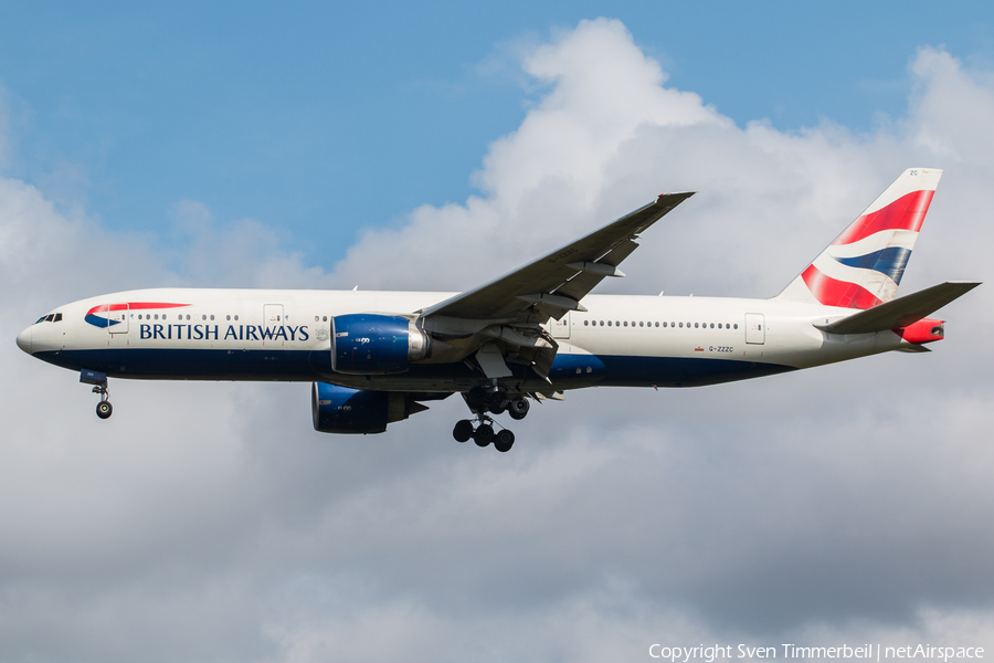 British Airways Boeing 777-236 (G-ZZZC) | Photo 343594