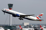 British Airways Boeing 777-236 (G-ZZZC) at  London - Heathrow, United Kingdom