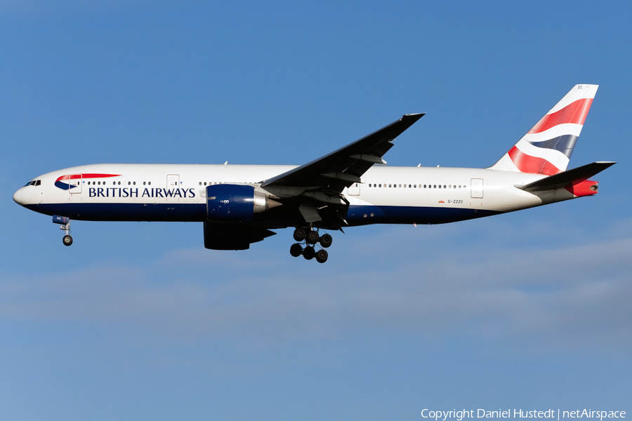 British Airways Boeing 777-236 (G-ZZZC) | Photo 519179